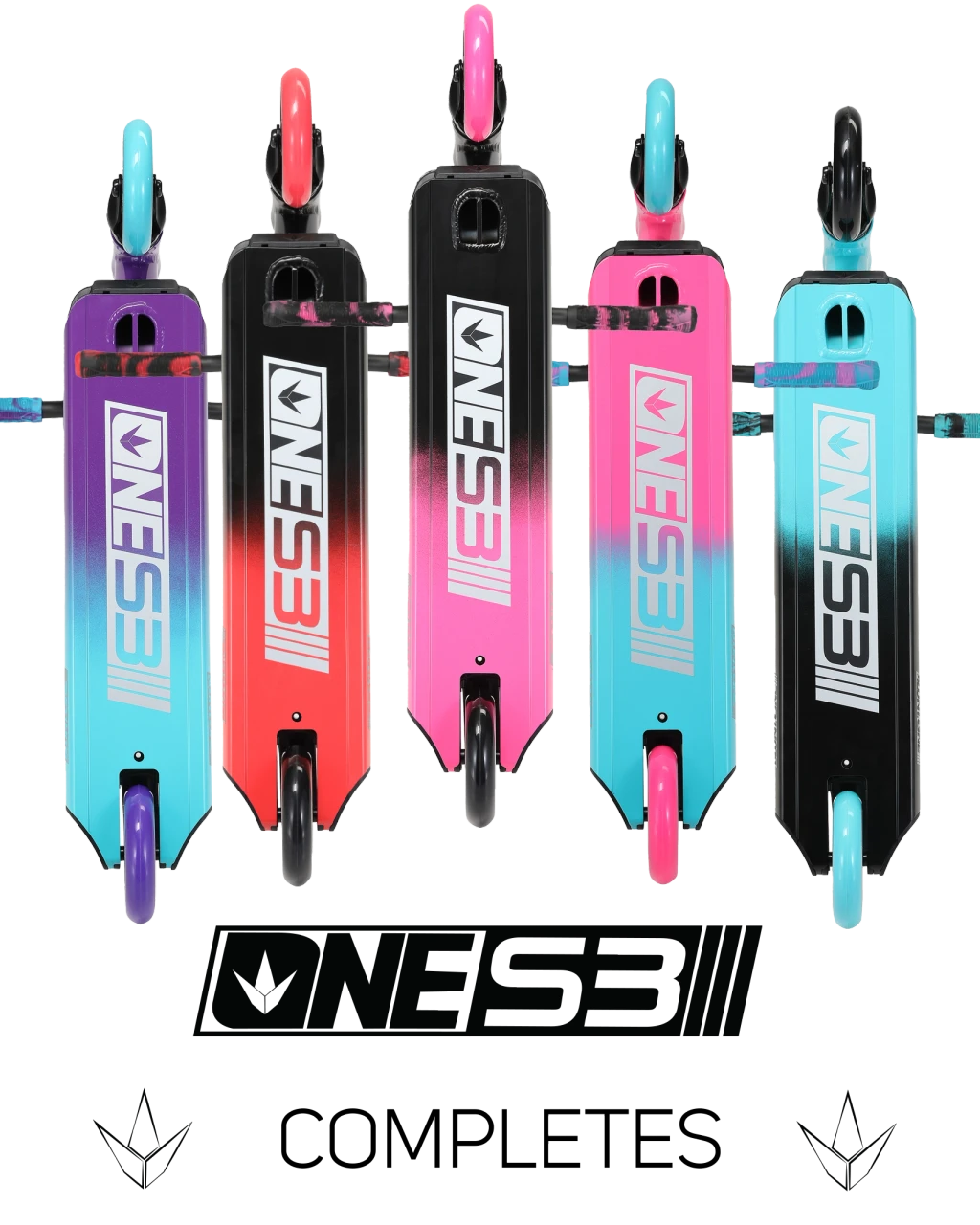 Freestyle koloběžka Blunt One S3 Black Hot Pink