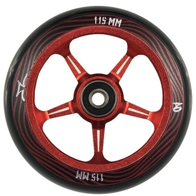 Kolečko AO Pentacle 30 x 115 Red