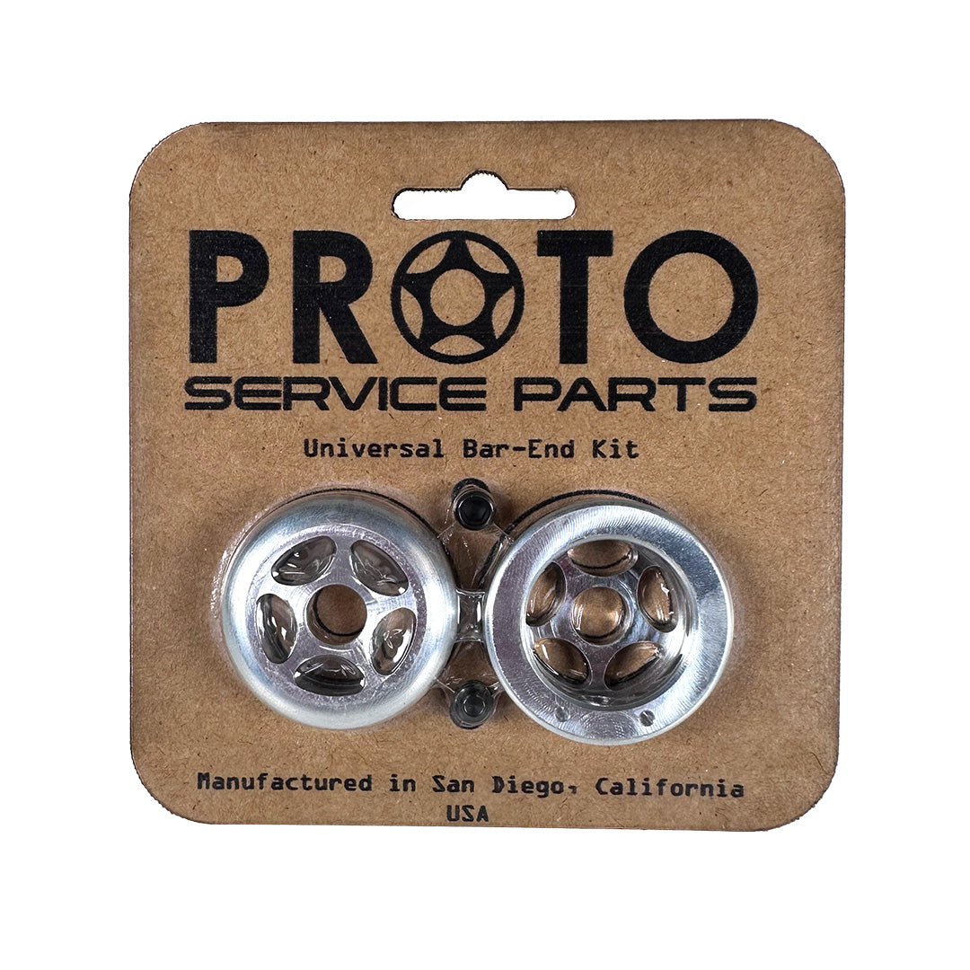 Proto Orbit Bar Ends Silver