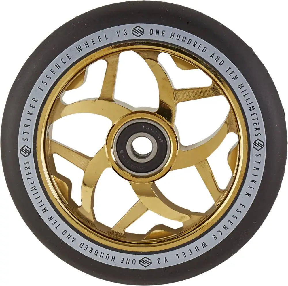 Kolečko Striker Essence V3 110 Black Gold Chorme