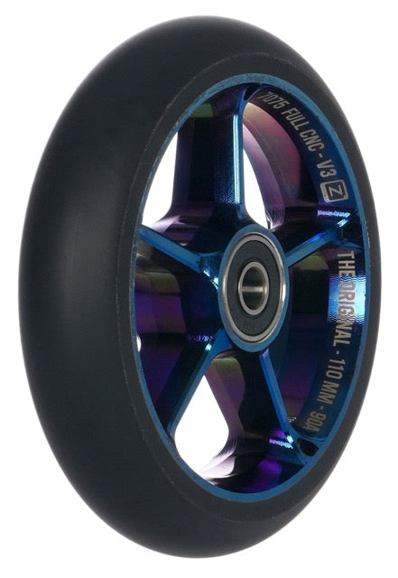 Kolečko Black Pearl Simple V3 110 Chrome Blue