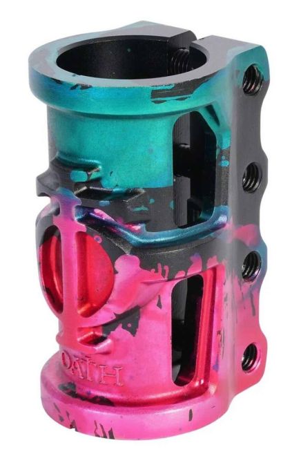 Oath Cage V2 SCS Green Pink Black