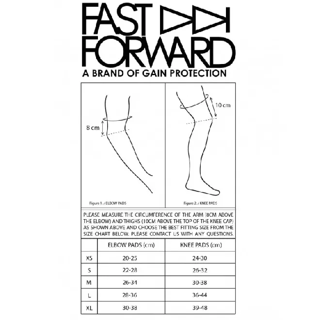 Gain Fast Forward Knee & Elbow Set Rookie